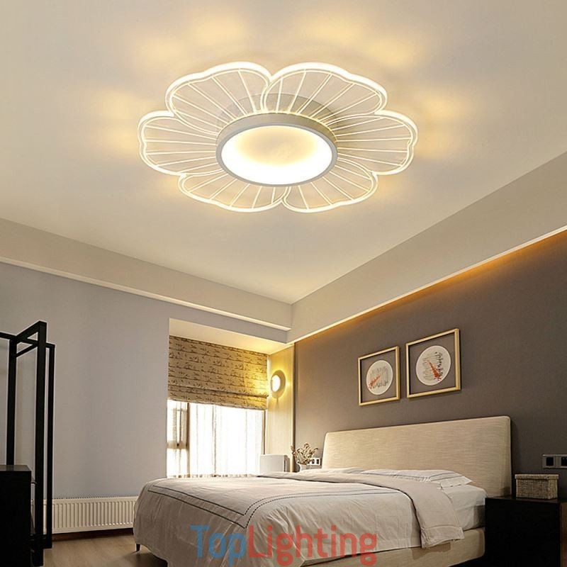 Minimalist Petal Flush Mount Ceiling Light Creative Decoration Lighting
