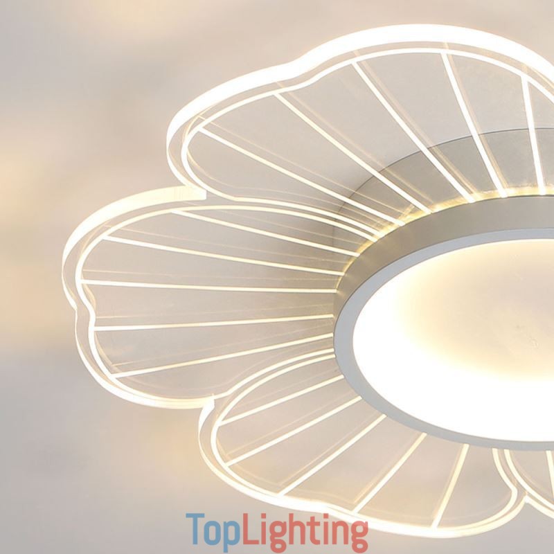 Minimalist Petal Flush Mount Ceiling Light Creative Decoration Lighting