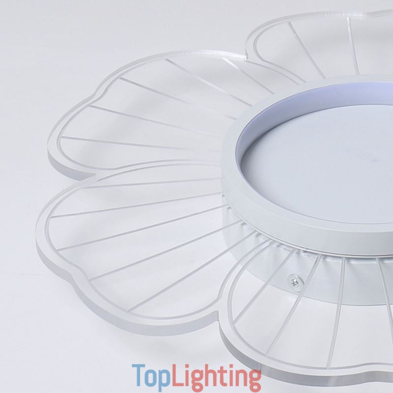 Minimalist Petal Flush Mount Ceiling Light Creative Decoration Lighting