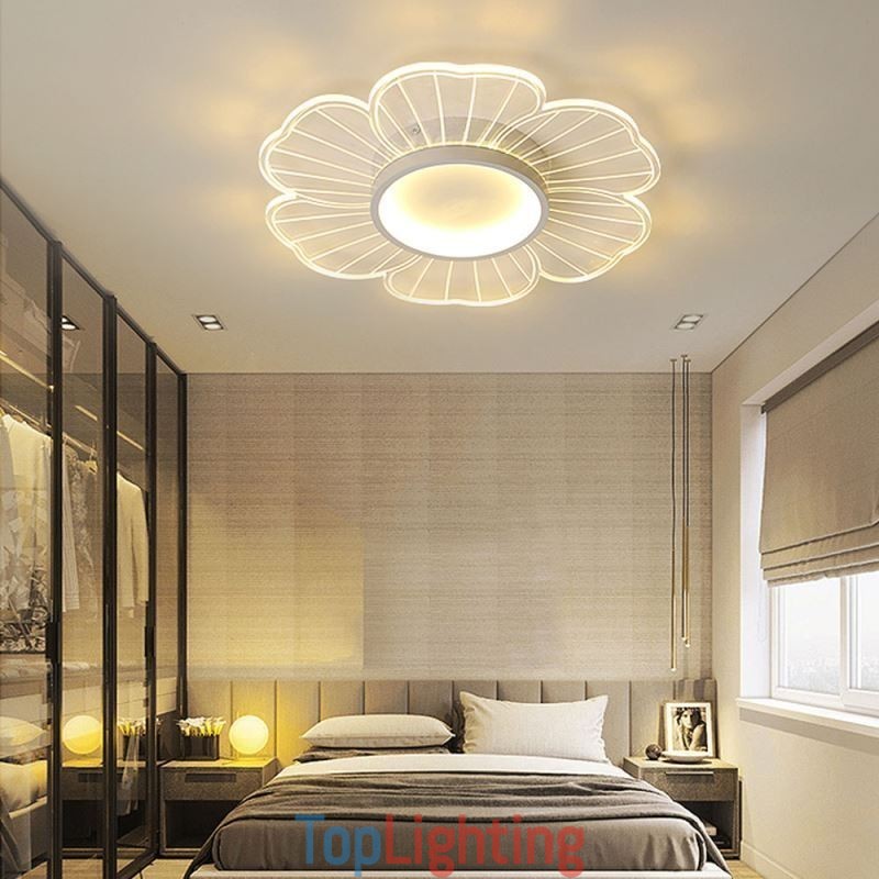 Minimalist Petal Flush Mount Ceiling Light Creative Decoration Lighting