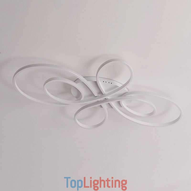 Modern Flush Mount Ceiling Light Flower Design Decorative Lighting