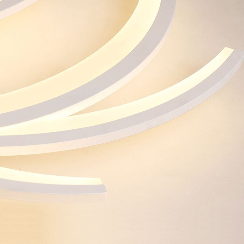 Modern Windmill Flush Mount Ceiling Light Irregular Decoration Lighting