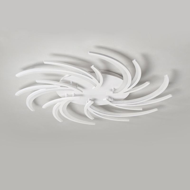 Modern Windmill Flush Mount Ceiling Light Irregular Decoration Lighting
