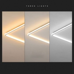 Modern Minimalist Flush Mount Ultra Thin Flush Mount Ceiling Light