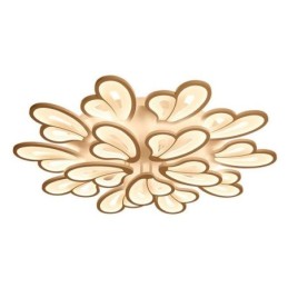 Modern Simple Flush Mount Acrylic Petal Shape Ceiling Light