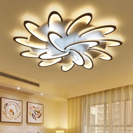 Modern Simple Flush Mount Acrylic Windmill Ceiling Light Modern Simple Flush Mount Acrylic Windmill Ceiling Light