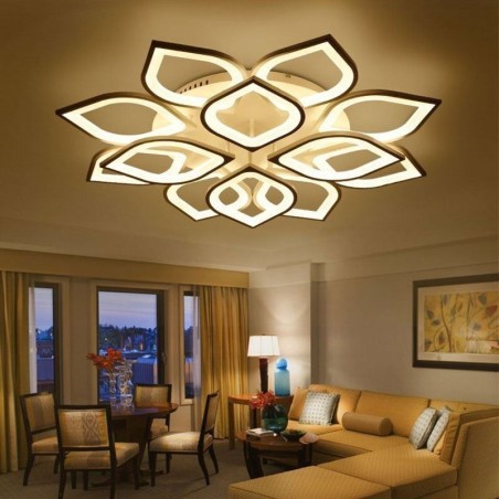 Modern Simple Flush Mount Acrylic Petal Ceiling Light Modern Simple Flush Mount Acrylic Petal Ceiling Light