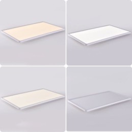 Nordic Panel Light Flush Mount Super Thin Lamp White Ceiling Light