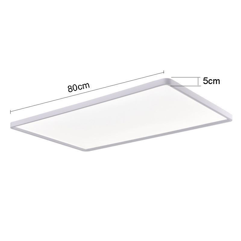 Nordic Panel Light Flush Mount Super Thin Lamp White Ceiling Light