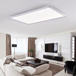 Nordic Panel Light Flush Mount Super Thin Lamp White Ceiling Light