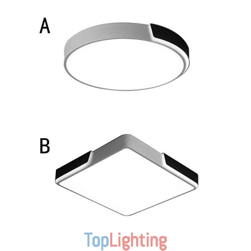 Modern Simple Flush Mount Circular Ceiling Light