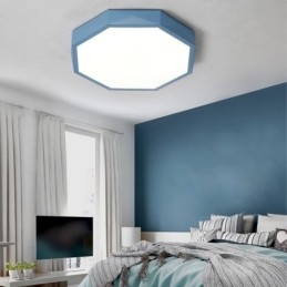 Modern Flush Mount Special Hexagon Design Ceiling Light Ultra Thin Lamp Light