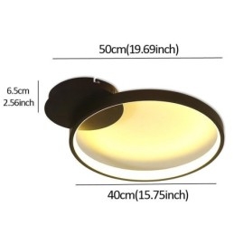 Nordic Style Flush Mount Circular Shape Ceiling Light