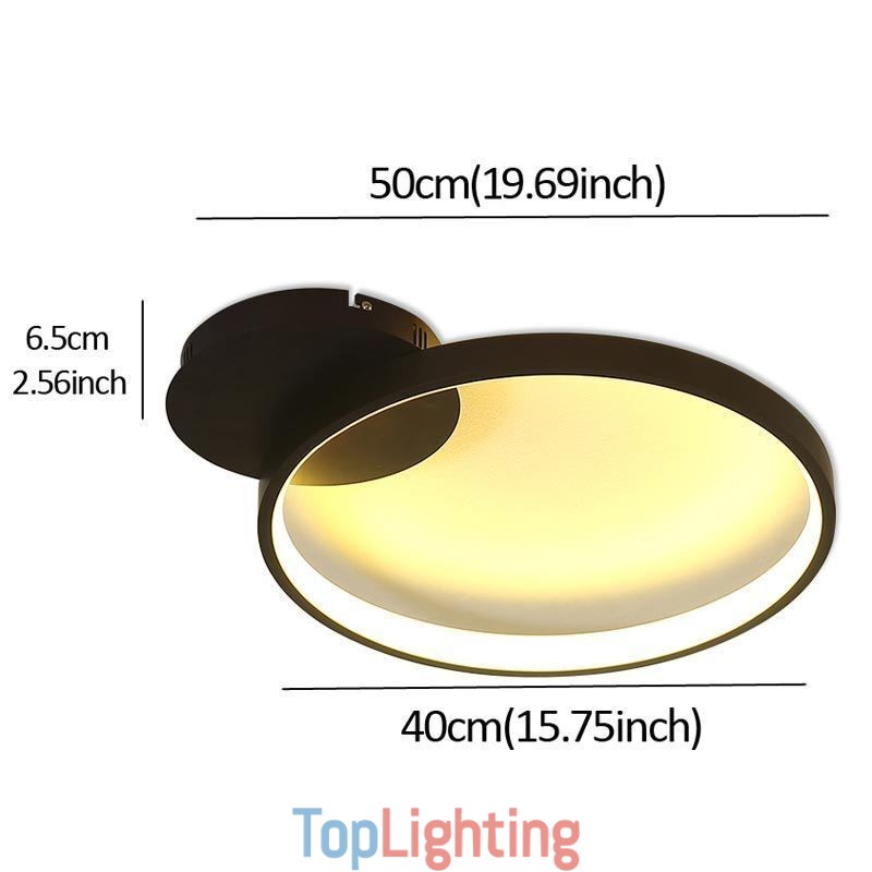Nordic Style Flush Mount Circular Shape Ceiling Light