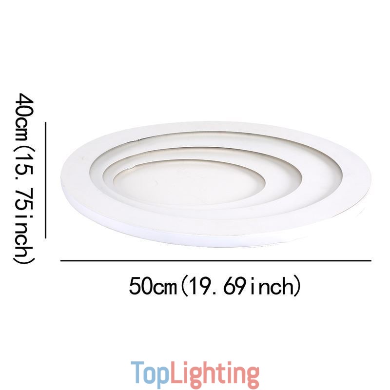 Modern Flush Mount Water Drop Terrace Ceiling Light Side Illuminating Light