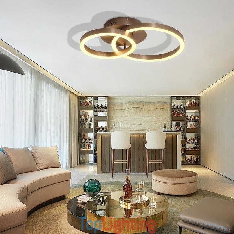 Modern Simple Flush Mount Creative Ceiling Light Warmth Lighting Light