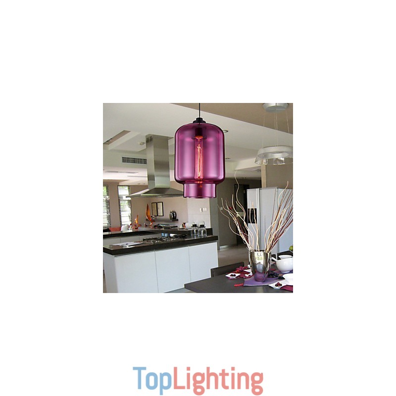 Chandelier Mini Style Modern Contemporary Glass