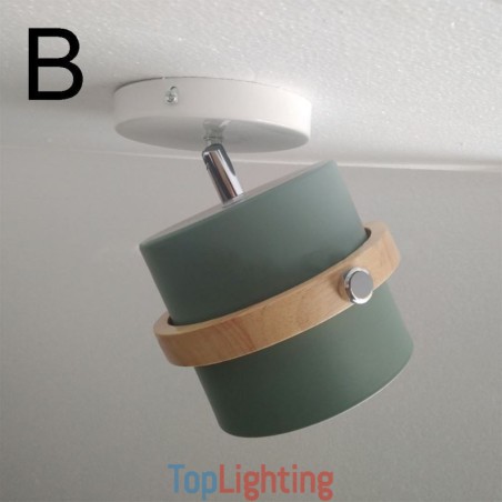 Round Macaron Spotlight Chromatic Ceiling Light(Single Light) Round Macaron Spotlight Chromatic Ceiling Light(Single Light)