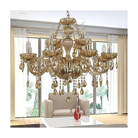 Modern Contemporary Crystal Glass Chandelier Modern Contemporary Crystal Glass Chandelier