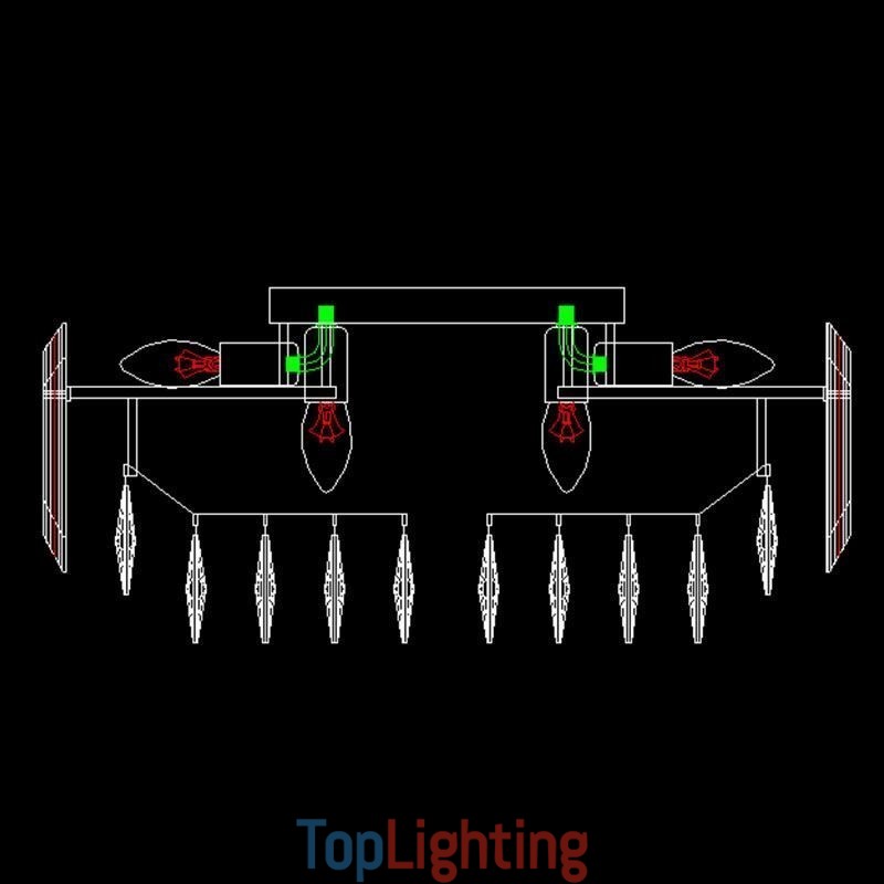Crystal Ceiling Light Simple Modern Round Flush Mount Decorative Light