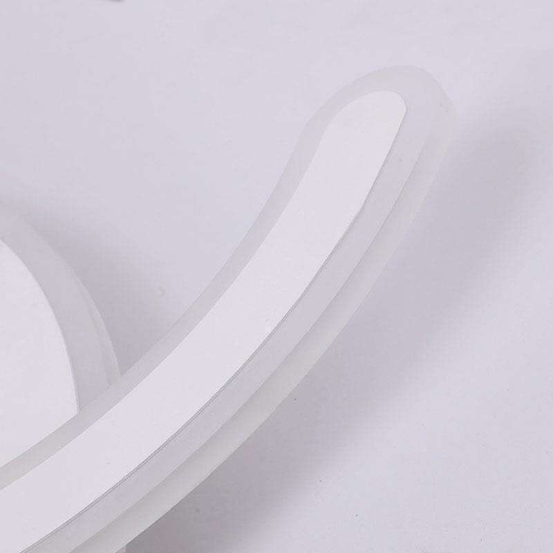 Modern Simple Flush Mount Letter C Acrylic Ceiling Light