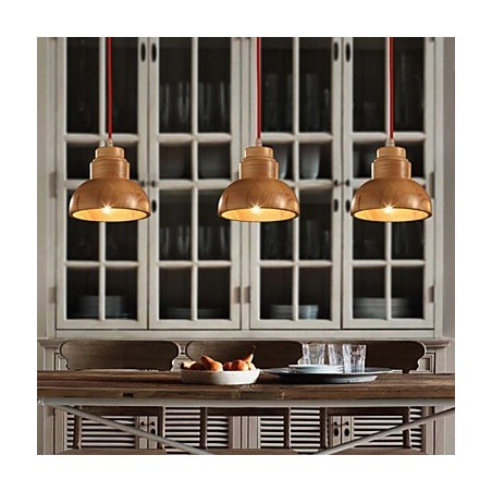 Chandelier Mini Style Traditional Classic Wood Bamboo Chandelier Mini Style Traditional Classic Wood Bamboo