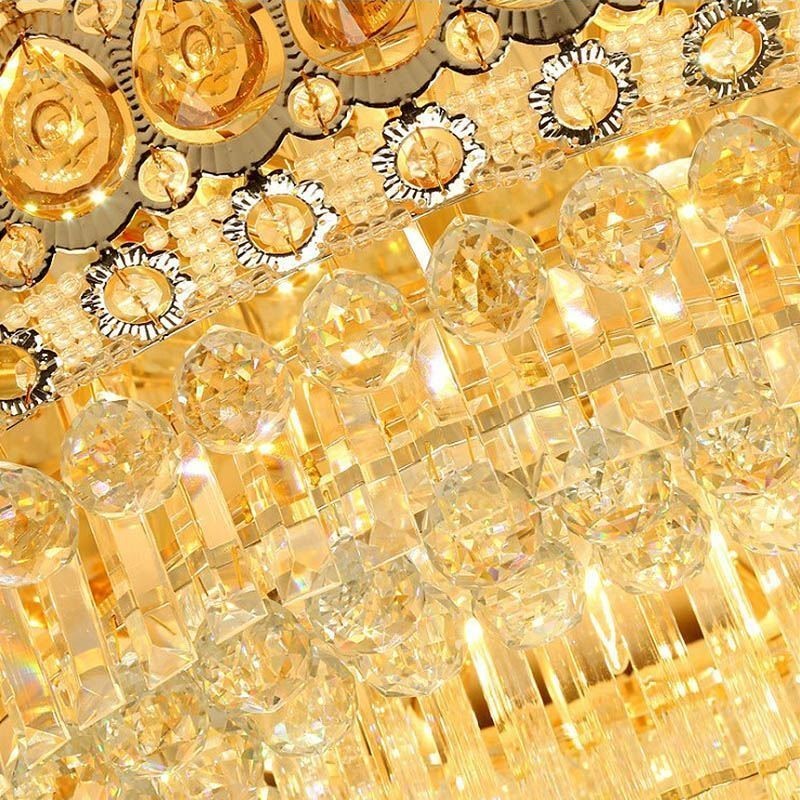 Flush Mount Crystal Modern Simple Ceiling Light Creative Round lighting