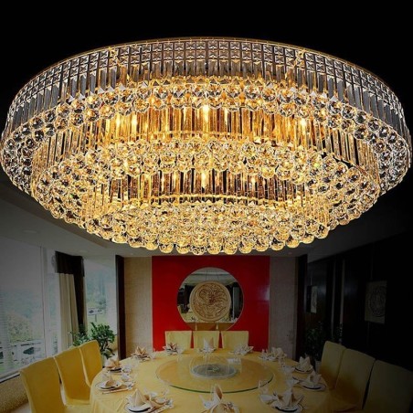Flush Mount Crystal Ceiling Light European Oval Light Flush Mount Crystal Ceiling Light European Oval Light