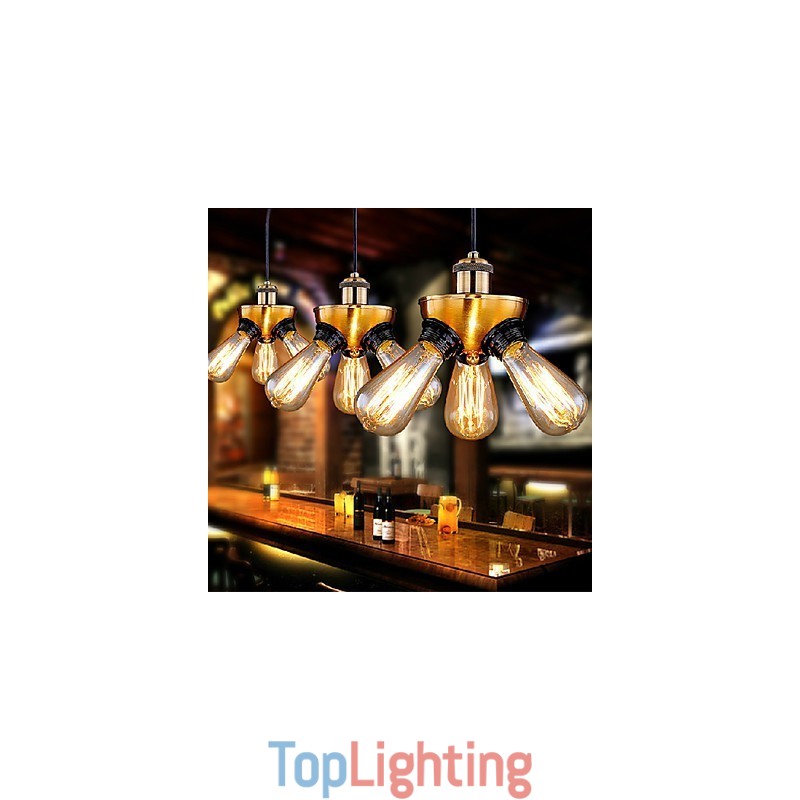 Chandelier Mini Style Modern Contemporary Metal