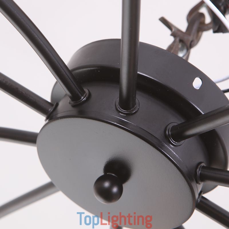 Ceiling Spider Lamp Antique Classic Flush Mount Dining Lamp 8 10 Arms