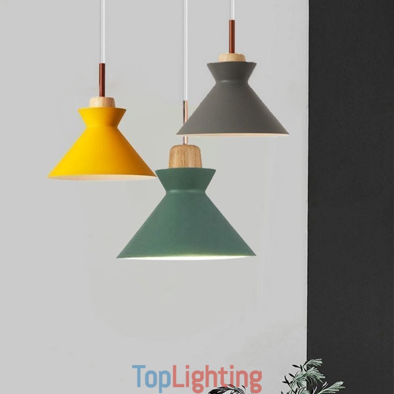 Nordic Macaron Island 3 Light Pendant Lighting Simple Iron Arti Three Lights