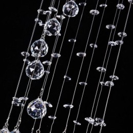 Luxury Large Chandelier Modern Crystal Flush Mount Ceiling Light Fixtures
