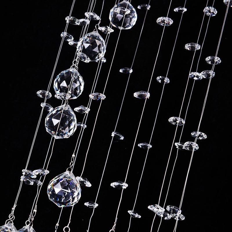 Luxury Large Chandelier Modern Crystal Flush Mount Ceiling Light Fixtures