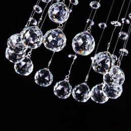 Luxury Large Chandelier Modern Crystal Flush Mount Ceiling Light Fixtures