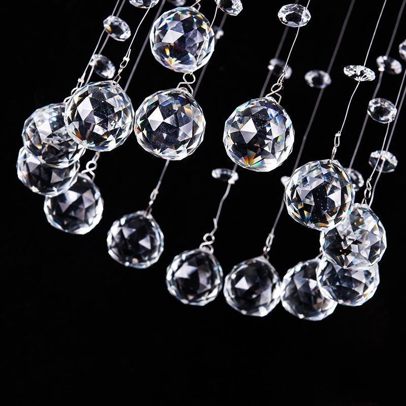Luxury Large Chandelier Modern Crystal Flush Mount Ceiling Light Fixtures