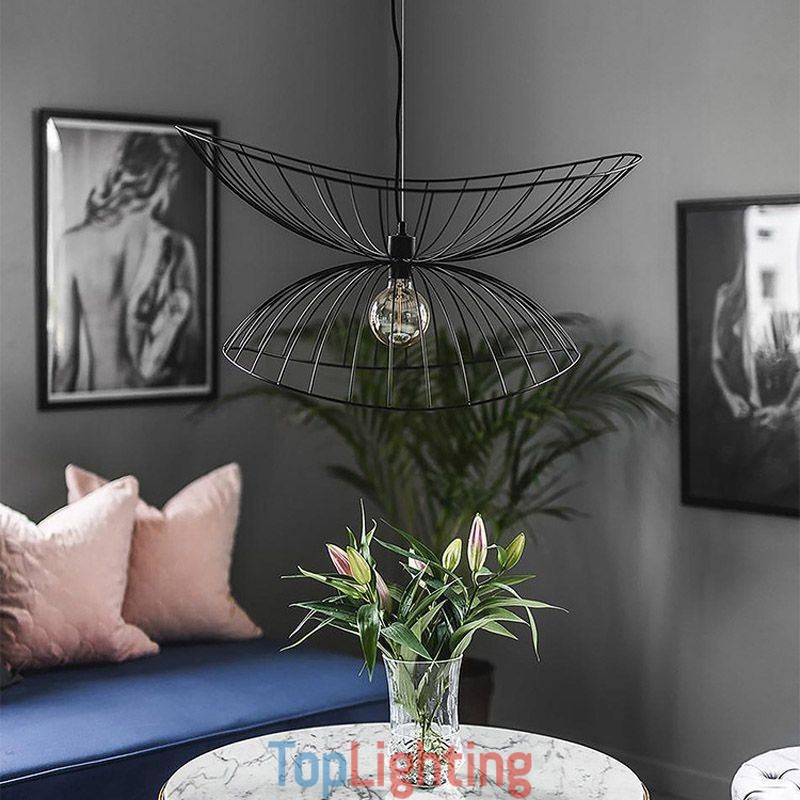 Modern Hat Chandelier Minimalist Decor Pendant Light 1 Light