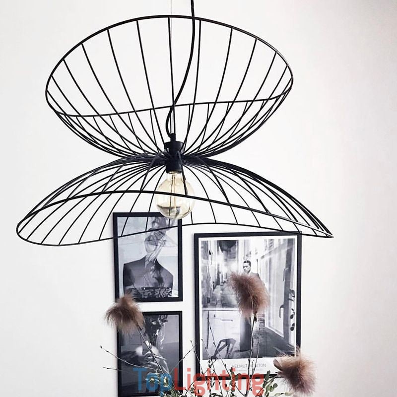 Modern Hat Chandelier Minimalist Decor Pendant Light 1 Light