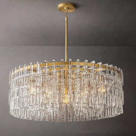 American Ceiling Light Luxury Crystal Pendant Light 60cm American Ceiling Light Luxury Crystal Pendant Light 60cm