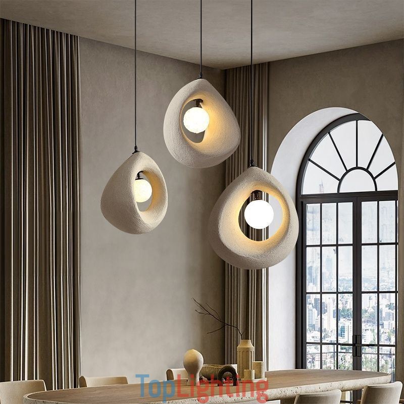 Resin Pendant Light Modern Simple Ceiling Lamp