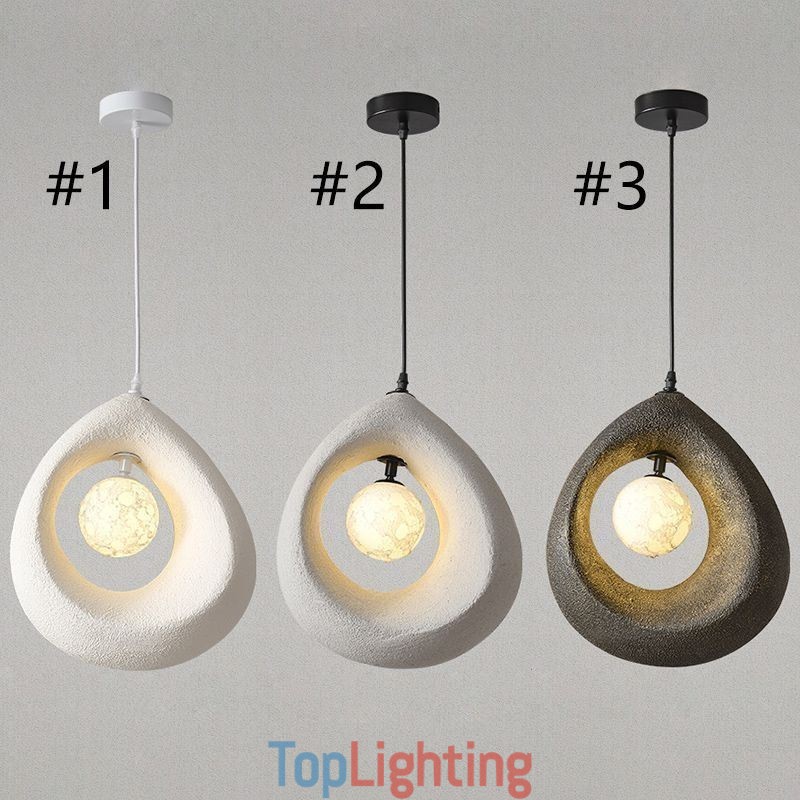 Resin Pendant Light Modern Simple Ceiling Lamp