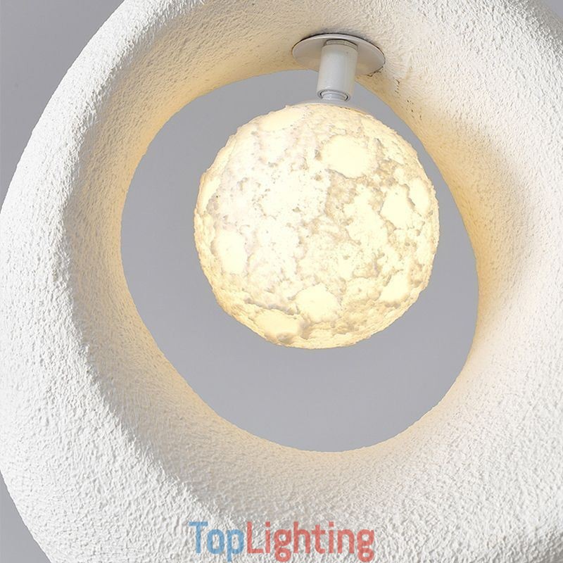 Resin Pendant Light Modern Simple Ceiling Lamp