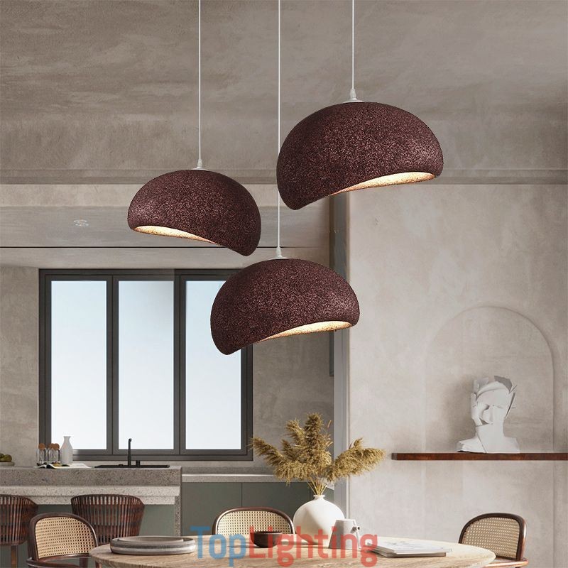 Resin Pendant Light Minimalist Hanging Light