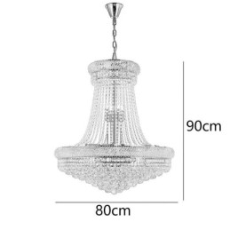 Crystal Pendant Light Modern Duplex Decorative Ceiling Light