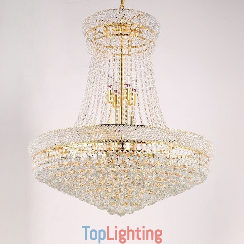 Crystal Pendant Light Modern Duplex Decorative Ceiling Light