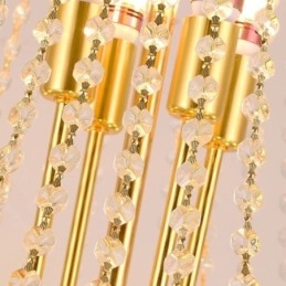 Crystal Pendant Light Modern Duplex Decorative Ceiling Light