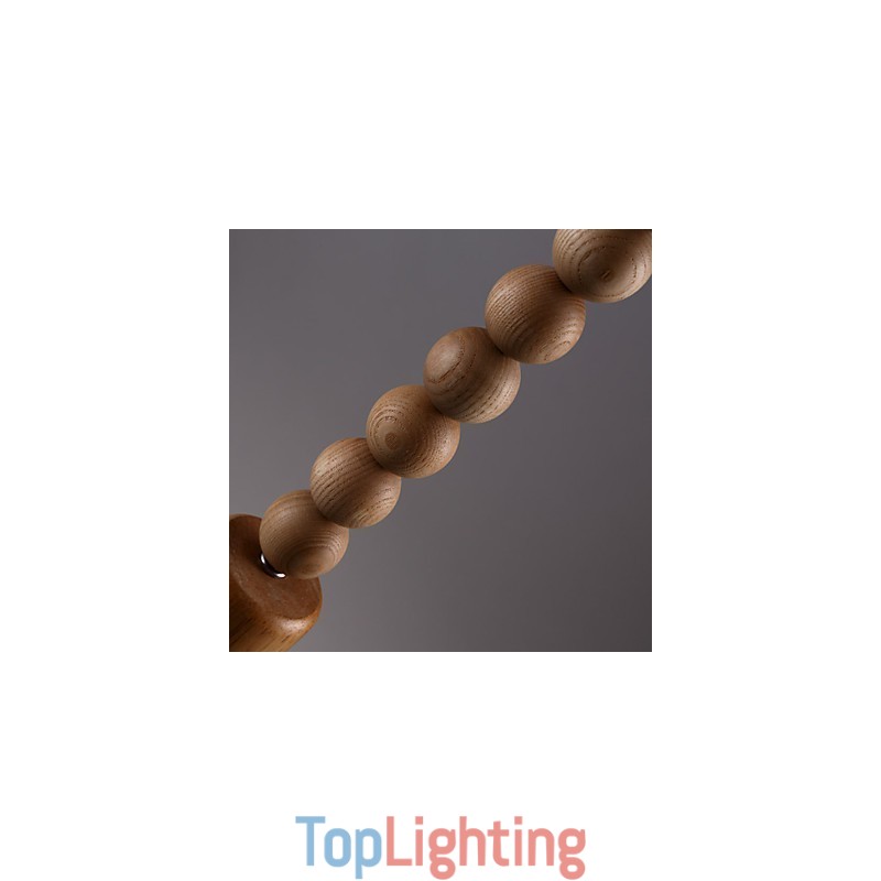 Chandelier Mini Style Traditional Classic Wood Bamboo