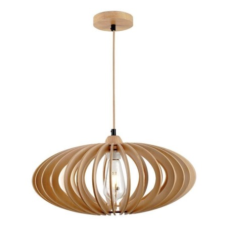 Log Basswood Ceiling Light 17cm Oval Wooden Lampshade Log Basswood Ceiling Light 17cm Oval Wooden Lampshade
