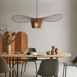 Pendant Light Modern Simple Single Iron Art Hat Shape Ceiling Light