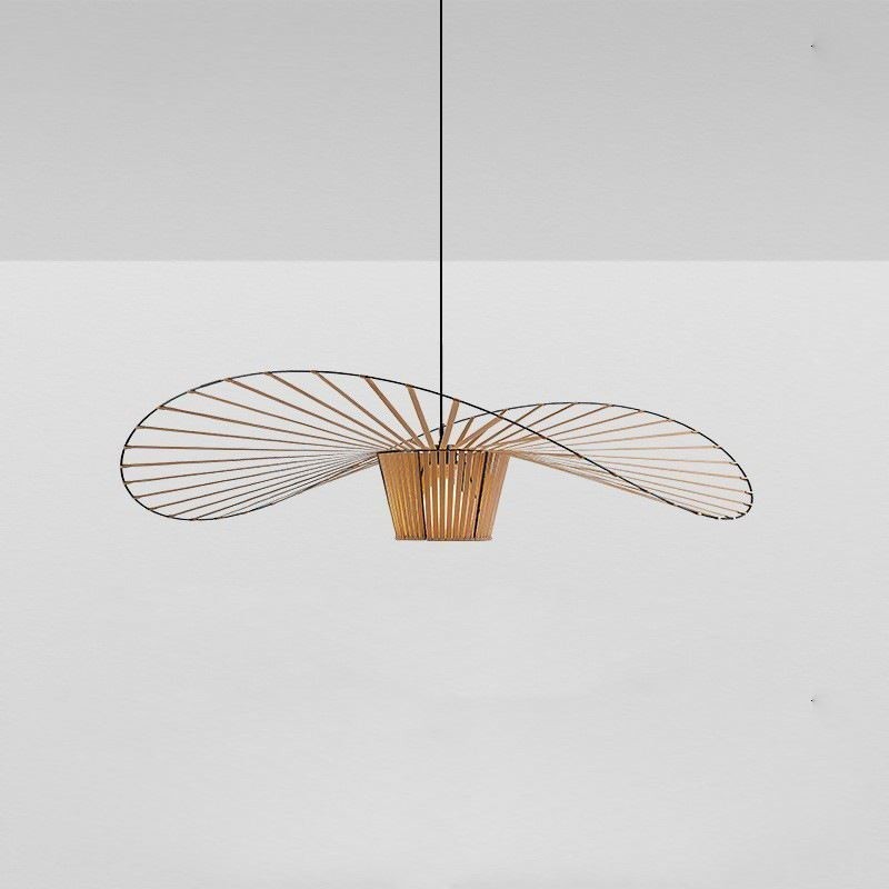 Pendant Light Modern Simple Single Iron Art Hat Shape Ceiling Light