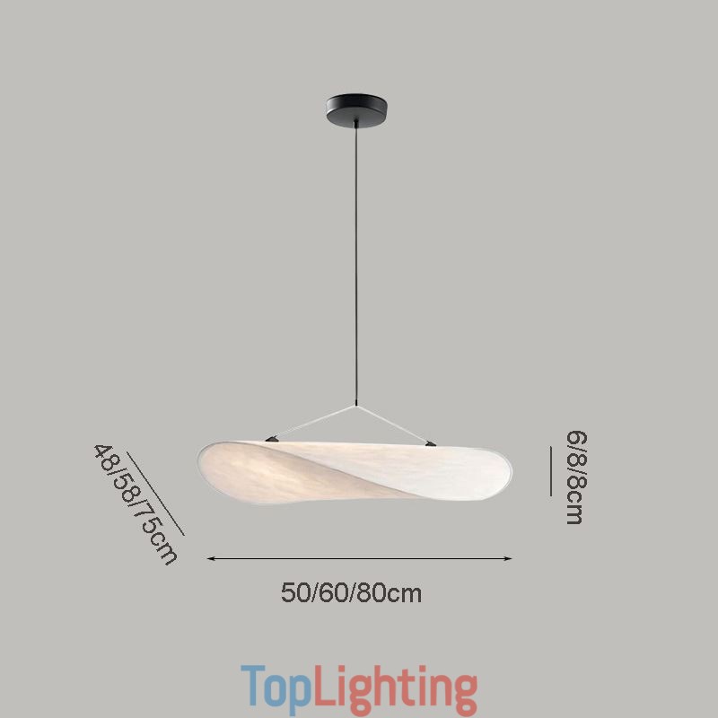 Ceiling Light Silk Decoration Pendant Light Warm White